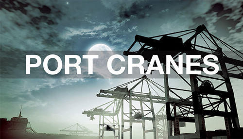 Port Cranes blue txt 2